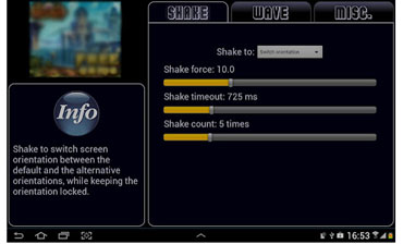The Daily App, Advanced Screen Control