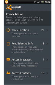 The daily app, avast