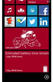 The Daily App, BatteryLevel