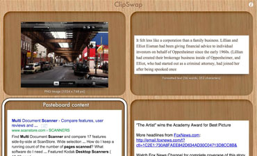 Today's daily app, ClipSwap for iPad