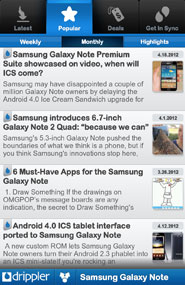 The Daily App, Drippler for Android devices