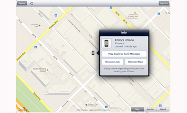 The daily app, Find my iPhone