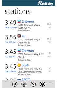 The Daily App, Gas Buddy