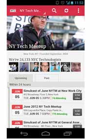 The Daily App, Meetup