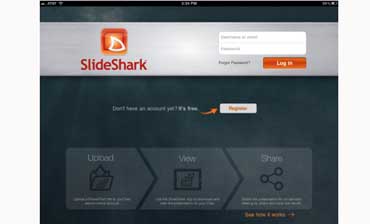 The daily app, Slideshark