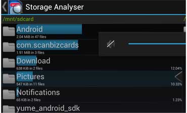 The Daily App, Storage Analyser