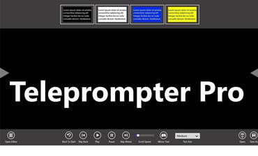 The Daily App, Teleprompter Pro