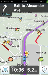 Waze for iPhone, Android