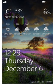 The Daily App, Weather Flow