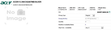 Acer UltraBook