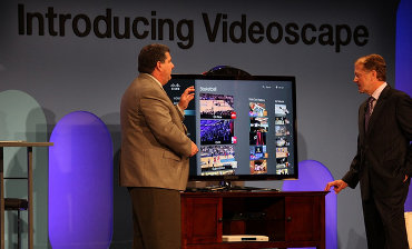 Cisco's John Chambers Gives A Videoscape Demo At CES 2011