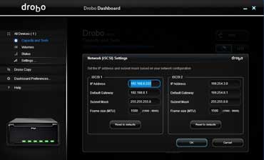 Drobo B800i iSCSI storage