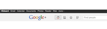 Google Plus Screen Shot