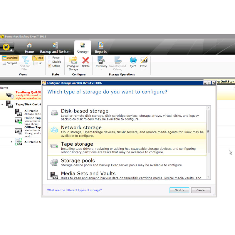 Symantec Backup Exec Support For Windows Server 2012