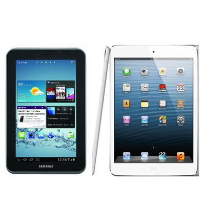samsung galaxy tab on Head-to-Head: Samsung Galaxy Tab 2 vs. Apple iPad Mini