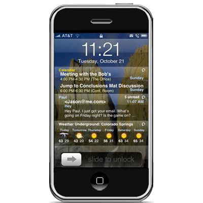 10 Criminally Cool S For A Jailbroken Le Iphone Page 4 Crn To A Screen Other Than Their Background Or Saver While The Device Is Locked Intelliscreen Promises Allow Users View Calendar E Mail